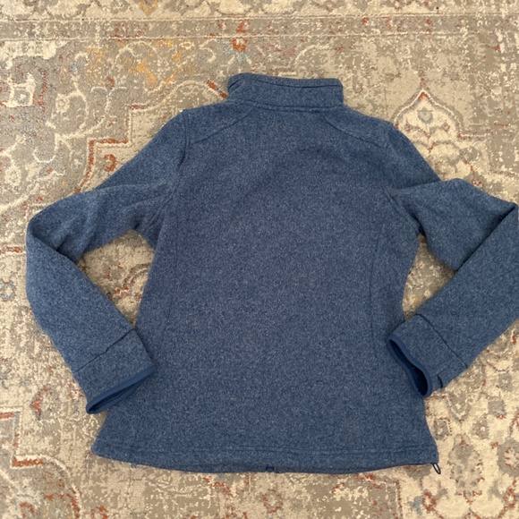 Columbia University NYC Charles River Women's Blue Heather Heathered Fleece Jack - Picture 9 of 9